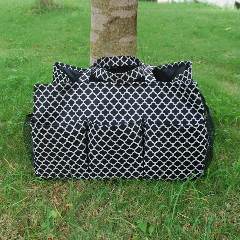 Большая хозяйственная сумка Quatrefoil для сада из полиэстера сумки инструментов