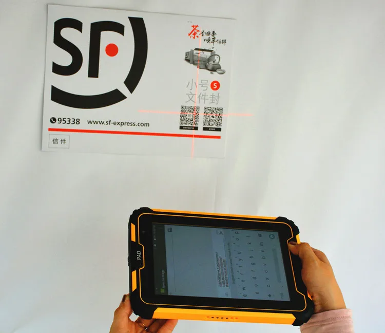Industrial da Tabuleta com Leitor Pda do Varredor do Código de Barras do Andróide de Sm-927 Computador Áspero Polegada Android 7.1 Rfid 8 18 de barras do andróide de SM-927 8