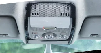 

1 Piece Interior Real Carbon Fiber Top Front Reading Light Cover Trim For Audi A4 B8 2008 2009 2010 2011 2012 2013 2014 2015