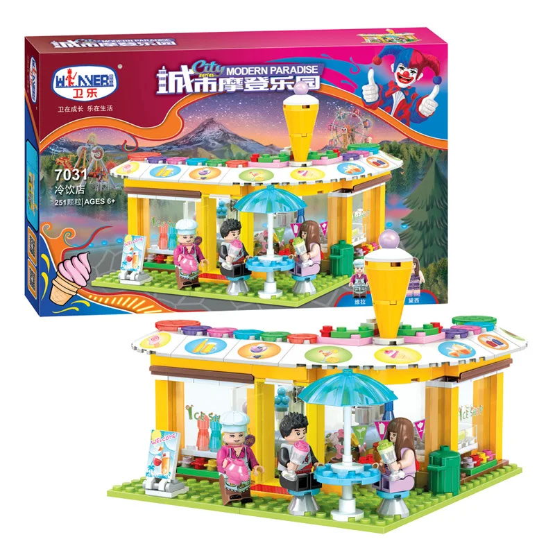 Winner Friends series The City Park Cafe Cold stores Model