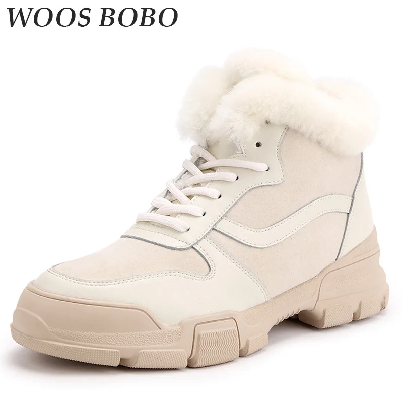 

BOBO Womens Winter Ankle Boots Platform Heels Ladies Sexy Martin Boots Concise Outdoor Woman Brand Casual Fashion Ankle Boots