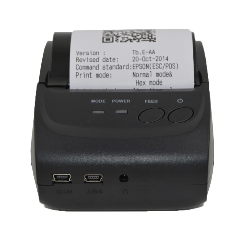بلوتوث استلام الطابعة الحرارية 5802D 58 ملليمتر USB تذكرة POS طابعة باركود جيب بيل تيرمال طابعة دعم الروبوت ويندوز