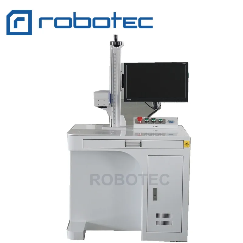  High precision 3D mini fiber laser marking machine  portable Metal Laser Printing Machine for plast