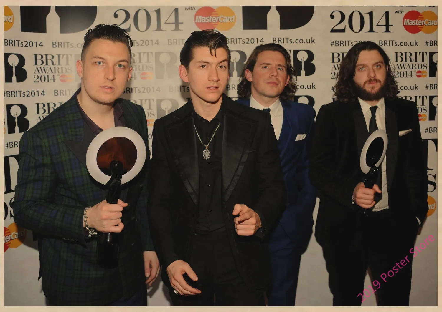 Rock band Arctic Monkeys Kraft Paper Posters Wall Home Bar Posters Home Decor Gift 03