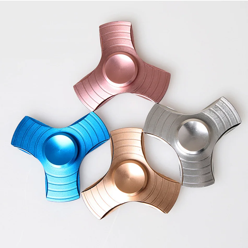 

PuzzleAluminum Alloy fidget spinner hoge kwaliteit edc hand spinner for a autisme nl adhd rotatie lange anti stress Stress Wheel