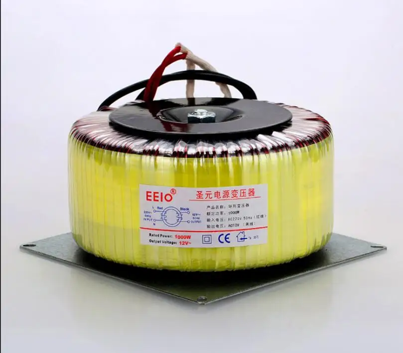 12V tranformer 1000VA Toroidal трансформатор медный custom 220V вход 83.3A изоляционный