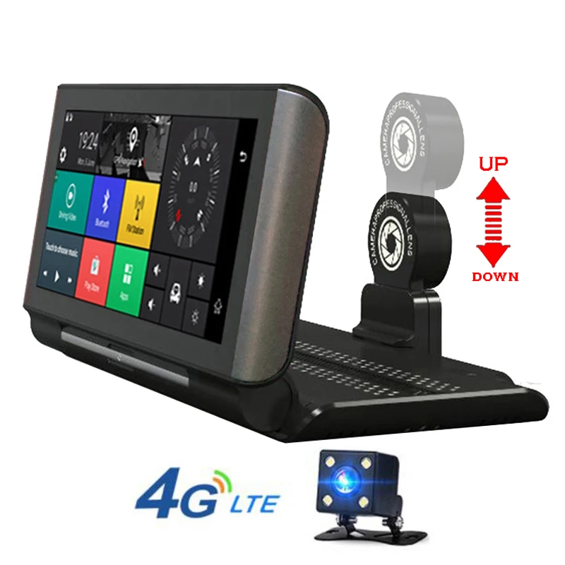 

6.86" inch 3G 4G Car DVR ADAS Dash Cam Bluetooth WIFI GPS Android 5.0 Dual Lens FHD 1080p Video Recorder Camera-don't sell 1111