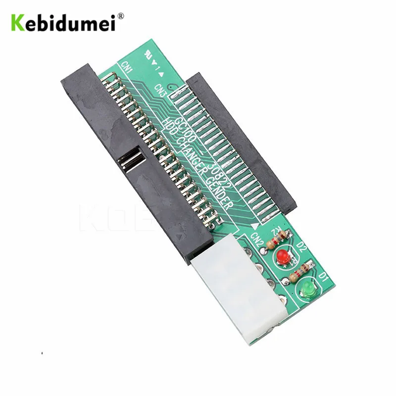 

Kebidumei 44Pin 2.5 " to 3.5 " HDD IDE 40Pin Interface Hard Disk Drive HDD Converter Adapter for Laptop Desktop PC Computer