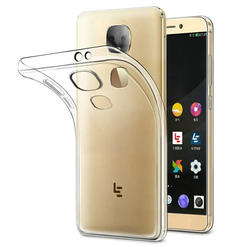 

Anti-Finger Scratch Resistant Clear Transparent Soft Silicone TPU Case For LeEco Le Pro 3 AI X650 Edition 5.5" Protective Cover