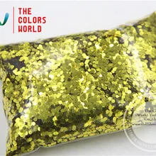 TCM0203 в горошек яркое золото спринклинг 2,0 мм Цвет Блеск металлик цвета углы для искусства и самодельные Украшения для ногтей