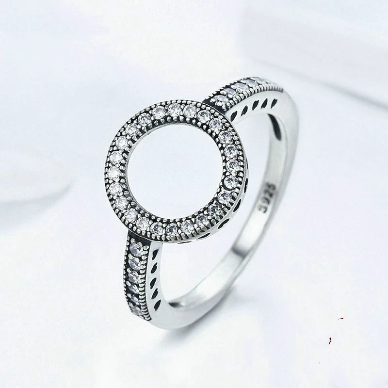 H: HYDE модное обручальное женское CZ Кольцо для женщин женские черные круглые кольца на пальцы Bijoux женские любовники Свадебные ювелирные изделия