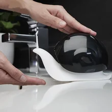 Креативная мультяшная Улитка мыло бутылка с жидким лосьоном шампунь дозатор-гель для душа портативная бутылка для прессования ванная комната мыло бутылка