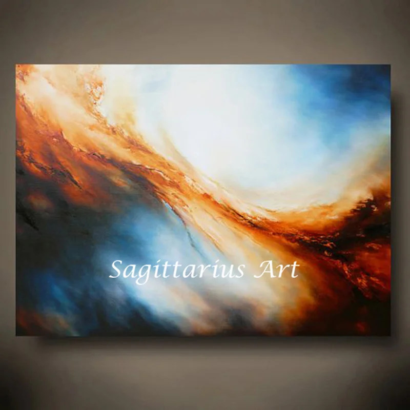 

Hand Painted High Quality Abstract Large Dusk Art Unique Modern Abstract Oil Painting Canvas Wall Living Room Artwork Art