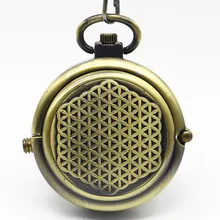 Ретро Винтажные Механические карманные часы с боковым открытым матовым бронзовым римским цифровым поворотным корпусом, подвеска для мужчин и женщин, подарки