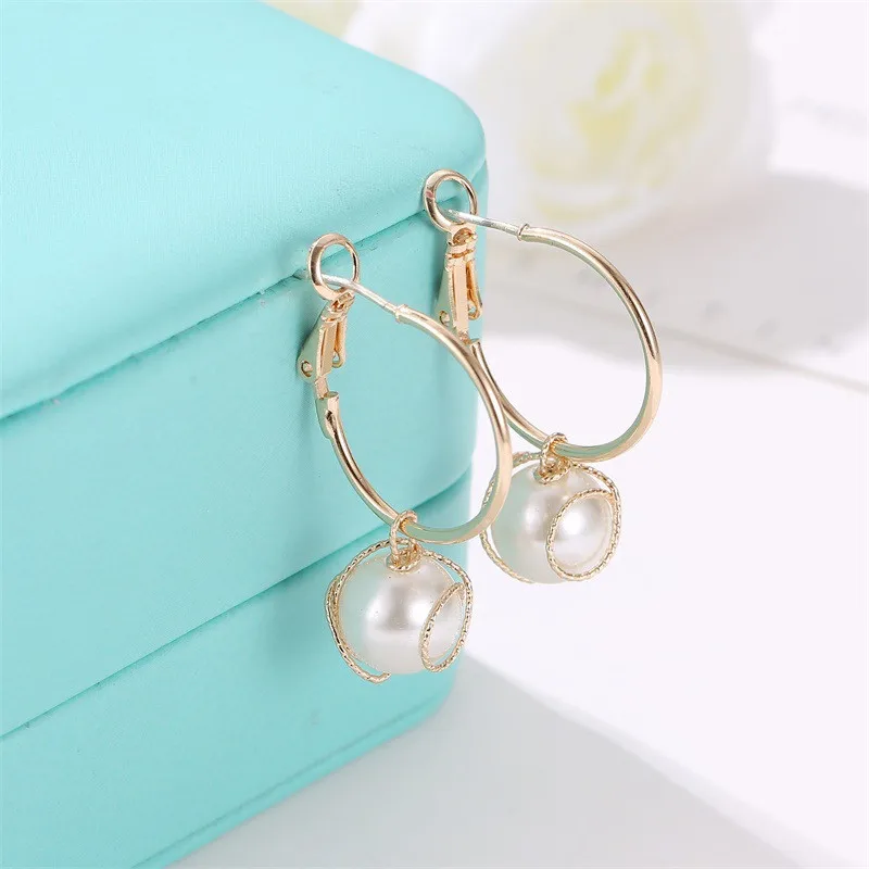 LETAPI новые японские и корейские серьги подвески золотого цвета с натуральным