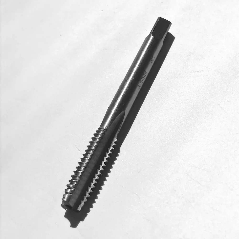

Free shipping 1pc of UNC standard 5/16-18UNC HSS machine taps straight taps for steel metal workpiece threading purpose using