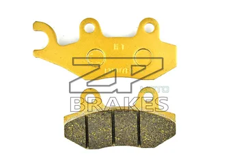 

Motorbike Brake Pad Organic For KAWASAKI KLR 650 (KL 650 E8F/E9F) 2008-2009 Rear BRAKING NEW