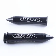 7/" 22 мм ручки хром черный для Honda CBR 600 900 929 954 1000 RR универсально подходит