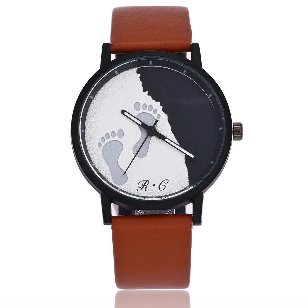 

2018 New Unisex Quartz Watch Fashion Leather Wristwatch Women Men Simple Wristwatches Saat Relogio Feminino Bayan Kol Saati
