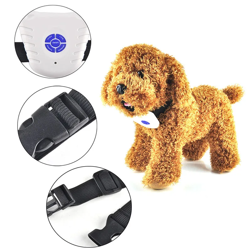 Hot Ultrasonic Safe Anti Bark Stop Dog Trainingspak Collars Leashes 