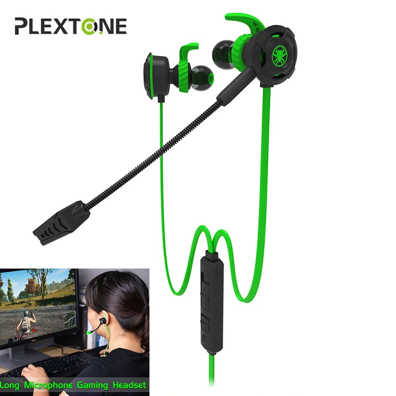 Kopen Plextone Oortelefoon Gaming Audifonos Casque Gamer Headset Ecouteur Auriculares Con Microfono Voor Iphone 7 8 Xiaomi Huawei Kulakl K