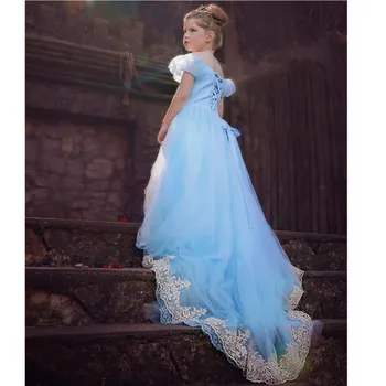 

110-150cm Halloween Costumes kid girl childern cinderella Costume Suit Fancy Dress Cosplay Costume for