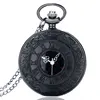 Dual Display Clamshell Rome Retro Hollow Imitation Mechanical Unisex Men Women Pocket Watch Quartz Steampunk Vintage Pendant ► Photo 2/6