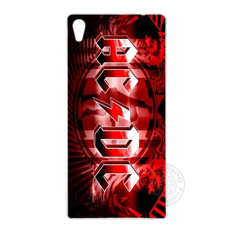 HAMEINUO Ac Dc Black ice чехол для телефона из тяжелого металла sony xperia C6 XA1 XA ULTRA XP L1 X compact