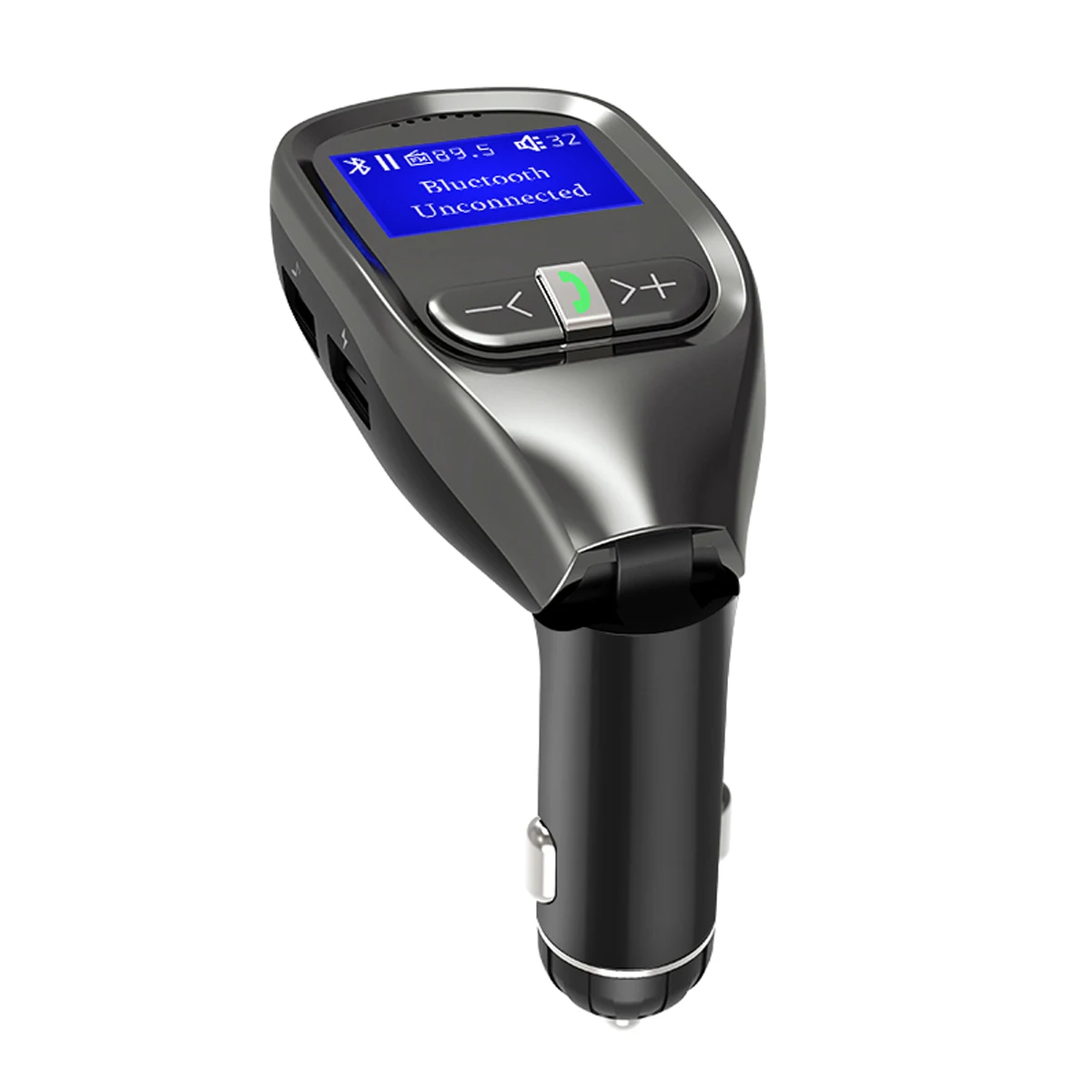 

Car Fast Charger For xiaomi Car Wireless FM Transmitter MP3 Player Hands-free Calling Car Kit with 3.1A Dual USB Ports Charger