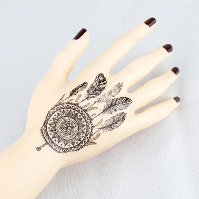 Fake Tattoo Body Art Black Henna Mehndi Mehendi Paste Indian Dream Catcher Temporary Tattoos Waterproof Mandala Design Tattoo Fake Tattoo Body Art Black Henna Mehndi Mehendi Paste Indian Dream Catcher Temporary Tattoos Waterproof Mandala Design Tattoo