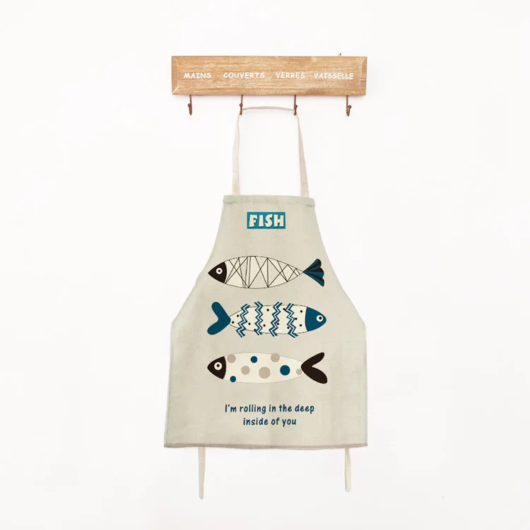 

Cooking Apron Brief Novelty Fish BBQ Party Aprons for Women Naked Mens Kitchen Aprons Sanitary Avental Delantal Cocina Retro