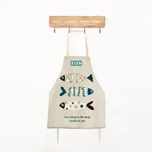 Cooking Apron Brief Novelty Fish BBQ Party Aprons for Women Naked Mens Kitchen Aprons Sanitary Avental Delantal Cocina Retro