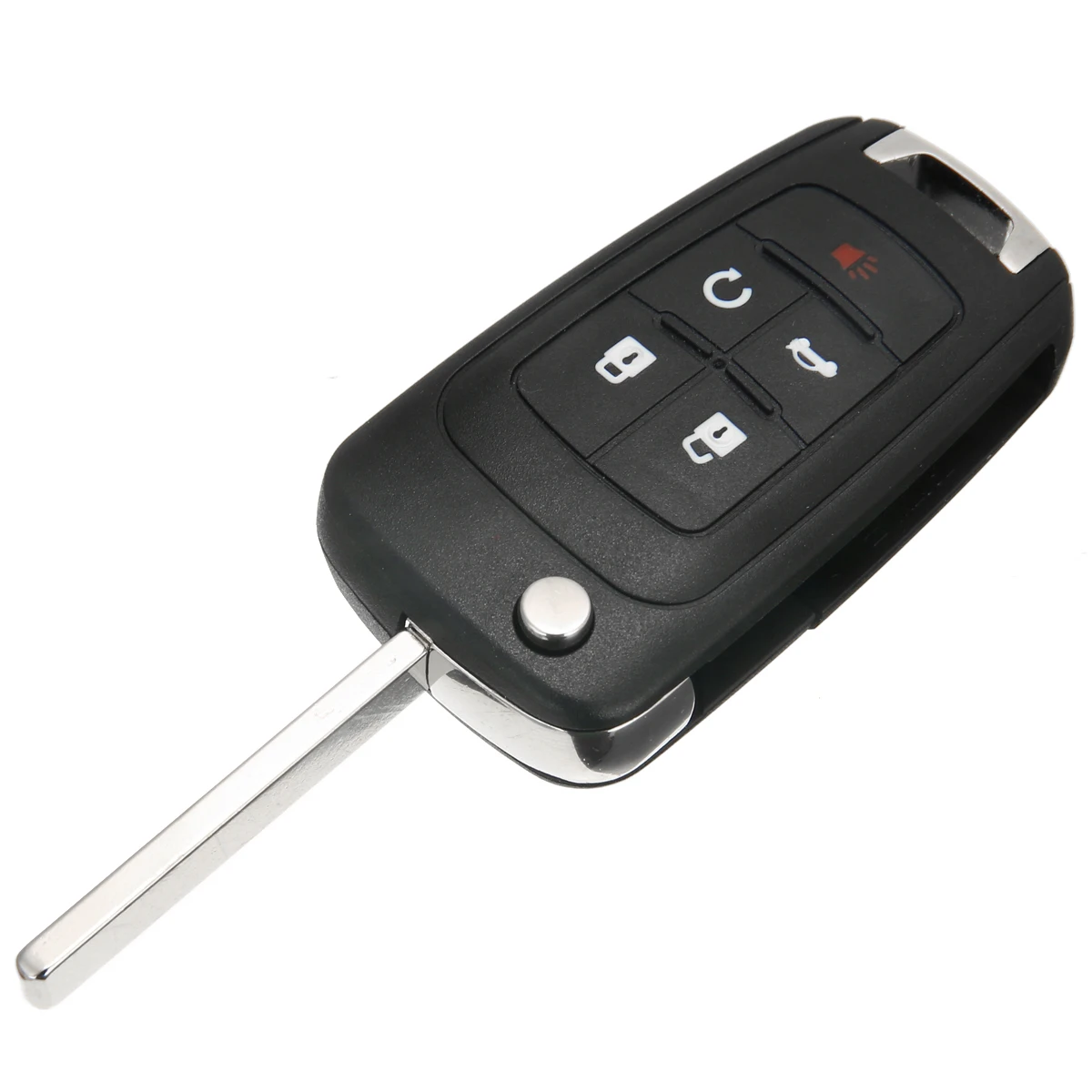 1pcs Remote Key Fob Case Shell 5 Button Flip for Chevrolet Camaro Cruze Equinox High Quality