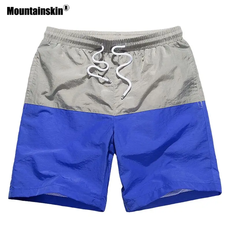 

Mountainskin Men Summer Quick Dry Breathable Shorts Outdoor Sports Beach Swimwear Surfing Hiking Running Male Board Shorts VA360