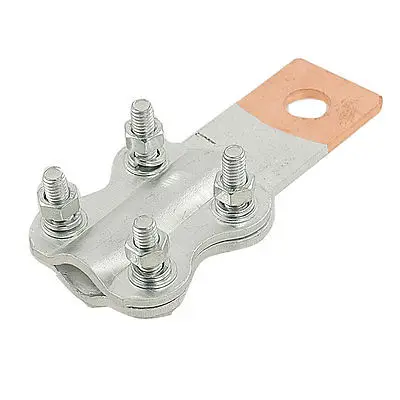 

Bolt Type Copper Aluminium Transitional Terminal Cable Clamp Conductor 50-70mm2 Free shipping