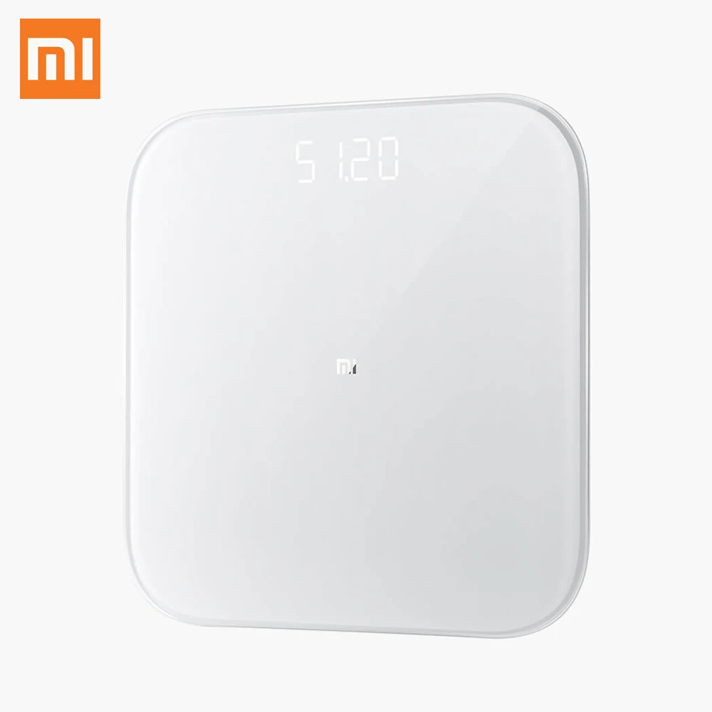 Оригинальные умные весы Xiaomi Mi Smart Weight Scale 2 Bluetooth 5 0 тест на баланс светодиодные