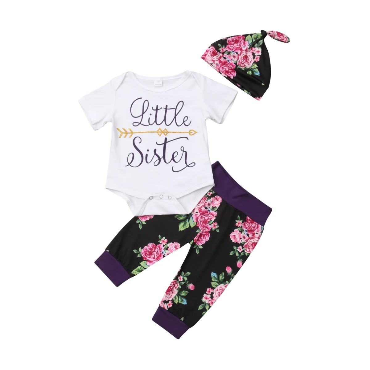 2019 Cute Toddler Kids Baby Girl Flower Top Dress Pants Leggings Outfits Clothes