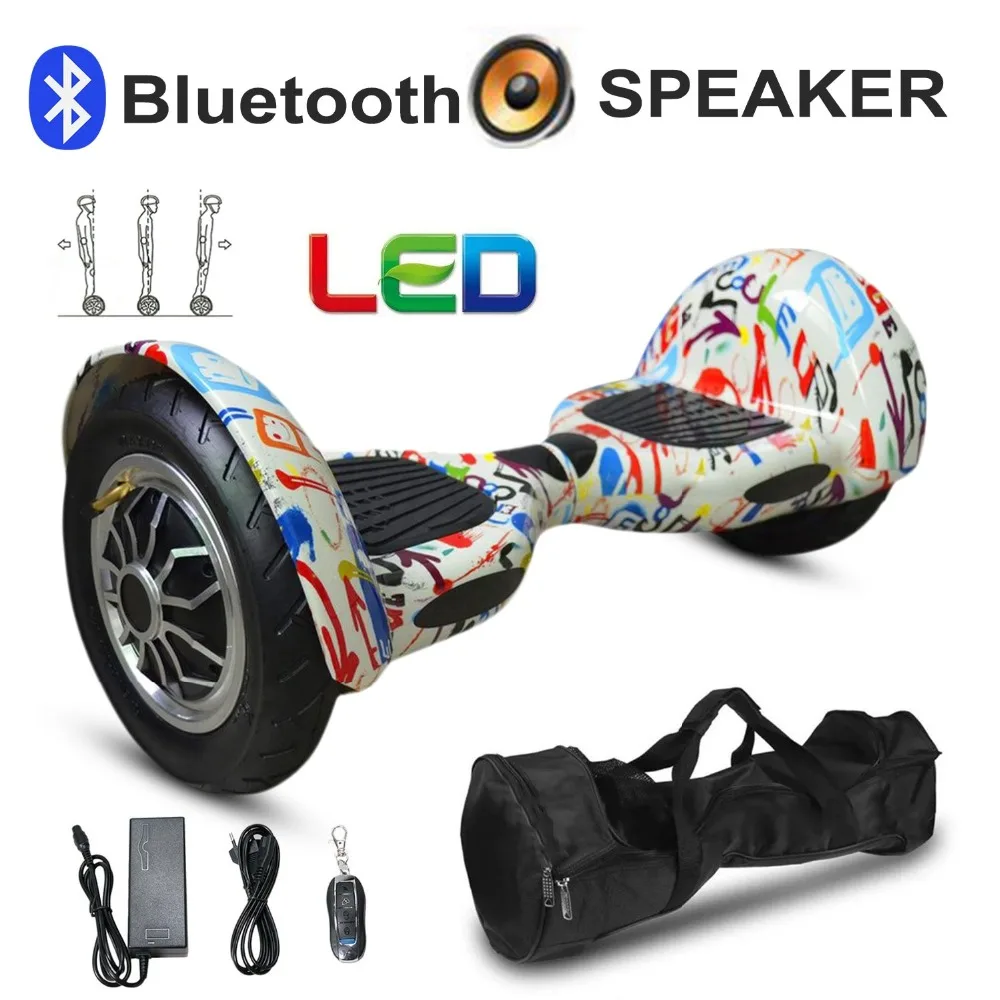 

10 Inch Tyre Hoverboard Two Wheels Bluetooth Self Balance Scooter Smart Hover Board Perfect Gift EU Plug
