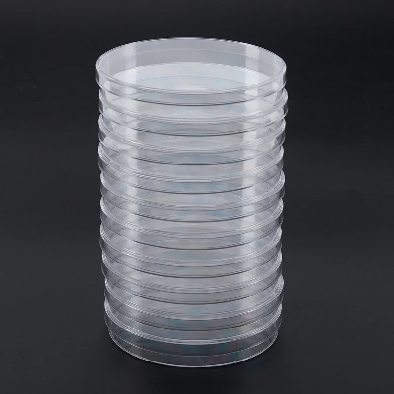 Пластиковая Чашка Петри 90x15 мм, стерильная, упаковка из 10