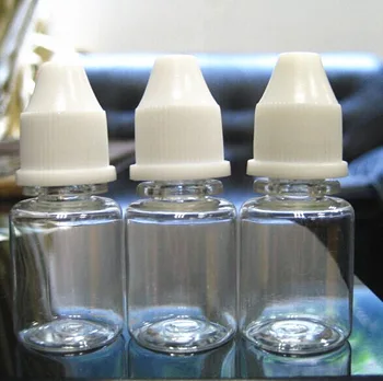 

PET bottle manufacture in China 5ml bottle screw cap dropper for liquid essential oil