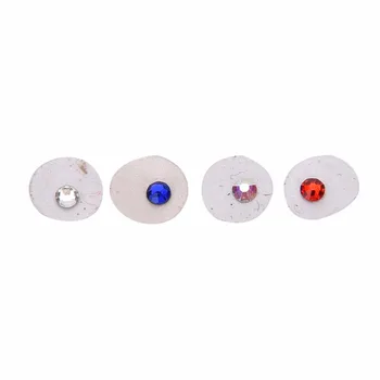 

10Pcs Clear Teeth Nail Decoration Tool for Woman Crystal Tooth Ornaments Jewelry Beautiful Shining Dental Oral Teeth Gems