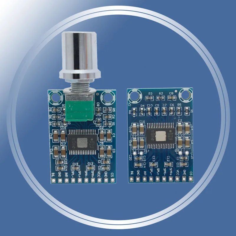 

DC 12V-24V 2x50W Dual Channel Mini Digital Amplifier D Class 50W+50W TPA3116D2 XH-M562 Amplifier 50W Power Amplifier Board