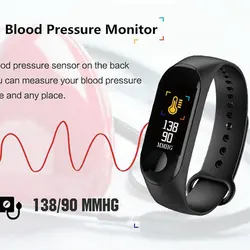 Blood Pressure Outdoor Waterproof Smart Wristband Bracelet Health Sports Heart Rate Monitor Step Counter Fitness Tracker Watch Blood Pressure Outdoor Waterproof Smart Wristband Bracelet Health Sports Heart Rate Monitor Step Counter Fitness Tracker Watch