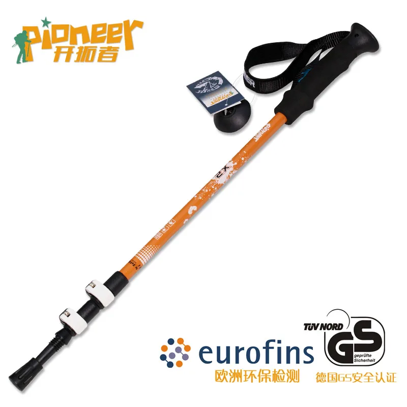 Карбоновый альпеншток Pioneer трости для скандинавской ходьбы 240 г легко