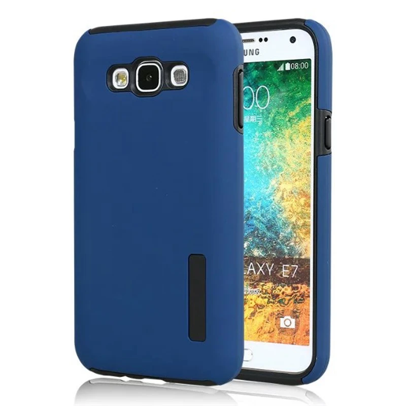 Для Samsung Galaxy E7 чехол тонкий гибридные Двойные слои ударопрочность защитник