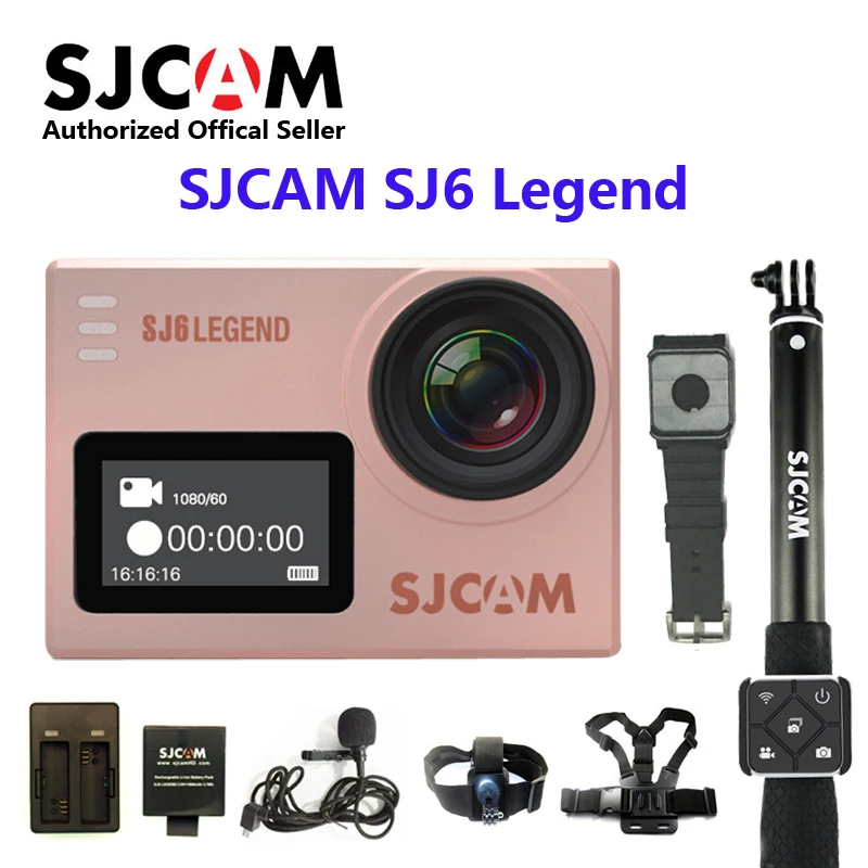 Original SJCAM SJ6 LEGEND WiFi 4K 24fps Ultra HD Notavek 96660 Waterproof Action Camera 2