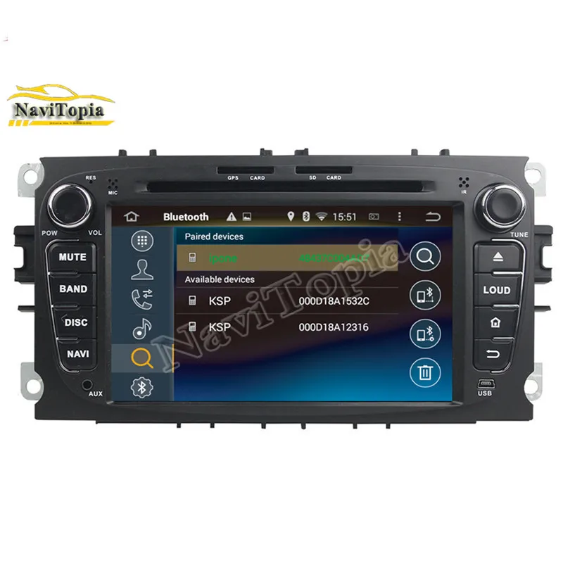 Sale Octa Core 4G RAM 64G ROM Android 9.0 Car DVD Multimedia Player for Ford Focus 2008-2011 for Ford Mondeo 2008-2011/S-MAX/Connect 4