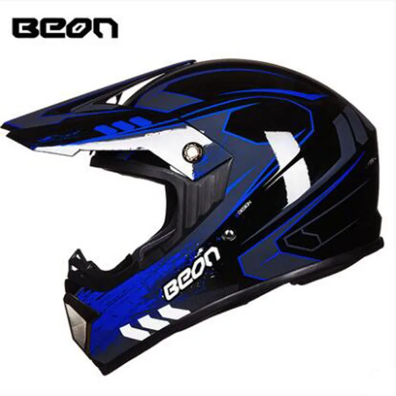 BEON Professional Motocross Motorcycle Helmet ECE DOT Approved Off Road