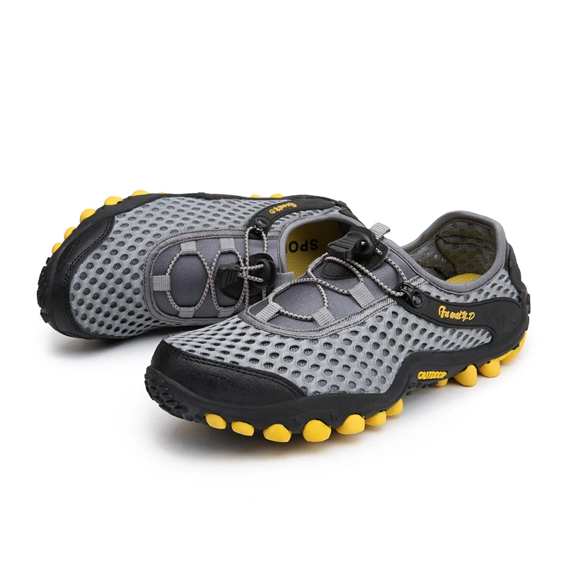  Aqua Shoes Ultra-light Quick-drying Beach Water River Walking 2019 Summer Men Mesh Breathable Flotillas Outdoor Hiking (4)
