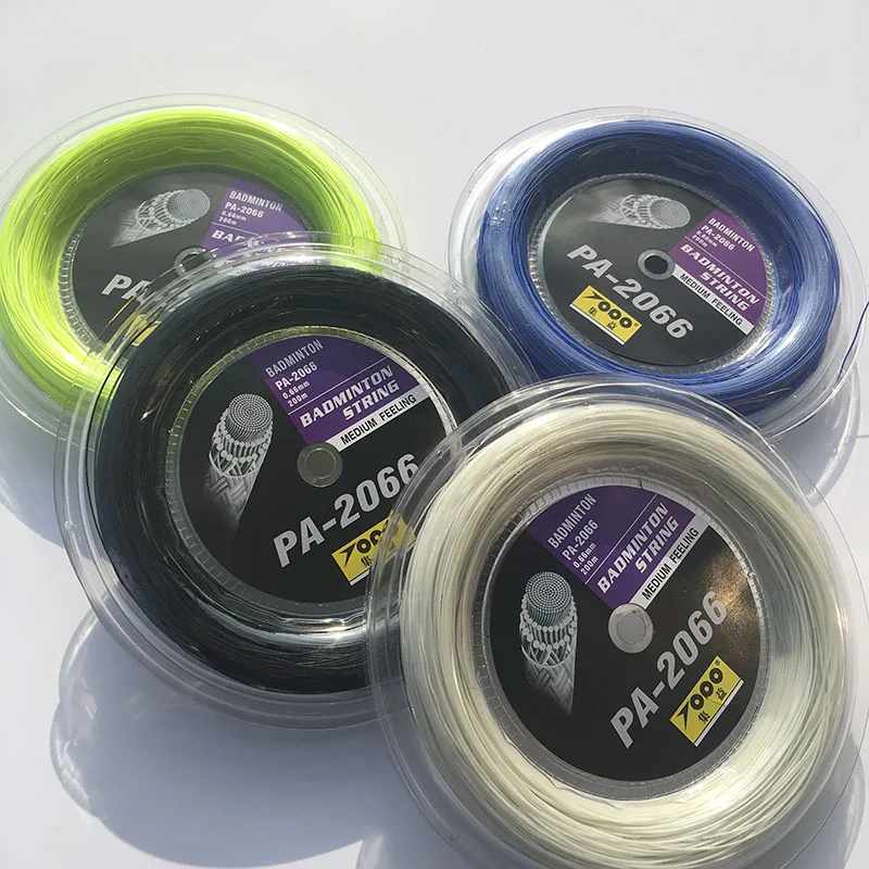 1 بكرة 28LBS توبو جودة PA-2066 شبكة تنس الريشة 0.67mm 200 M مضرب بدمنتون سلاسل الطاقة سلاسل 1 بكرة 28LBS توبو جودة PA-2066 شبكة تنس الريشة 0.67mm 200 M مضرب بدمنتون سلاسل الطاقة سلاسل